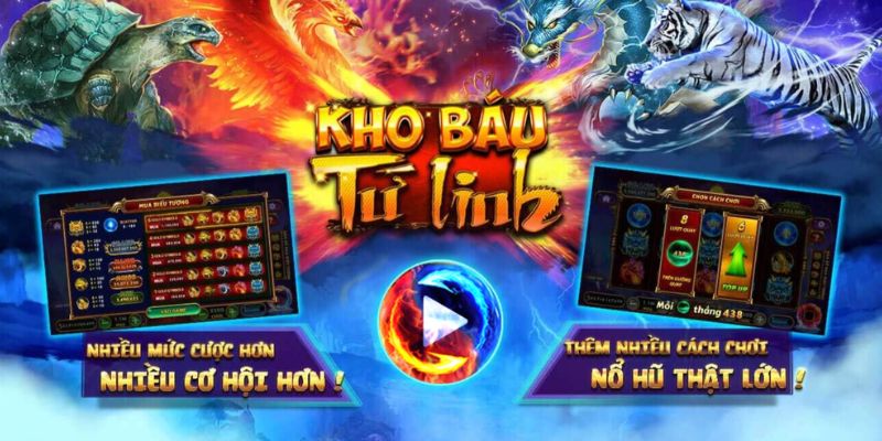 Cách Chơi Nổ Hũ Kho Báu Tứ Linh Bongvip Thắng Lớn Mỗi Ngày